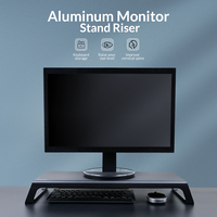 ORICO aluminiowy stojak na Monitor Riser drewniany komputer uniwersalny uchwyt na biurko uchwyt Organizer na PC Laptop MacBook Home Office 2